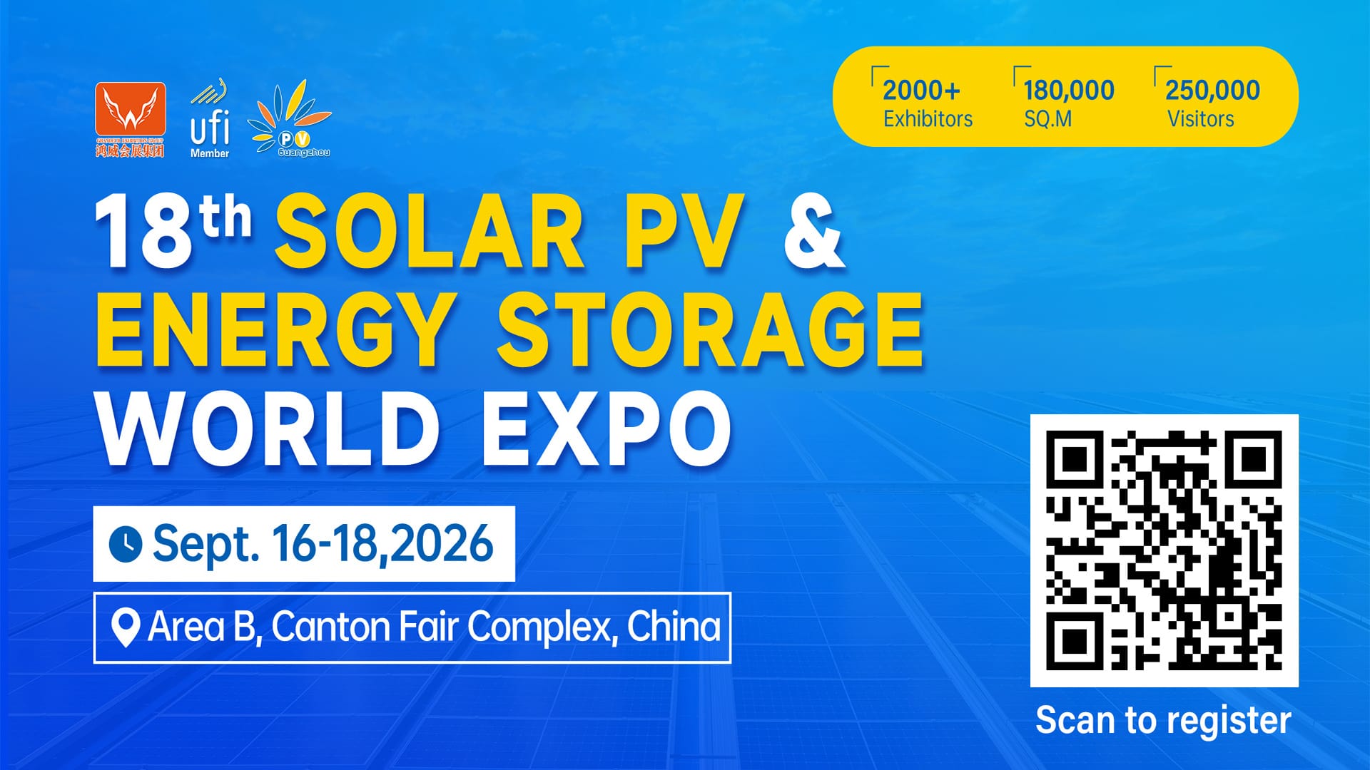 18th Solar PV & Energy Storage World Expo 2026