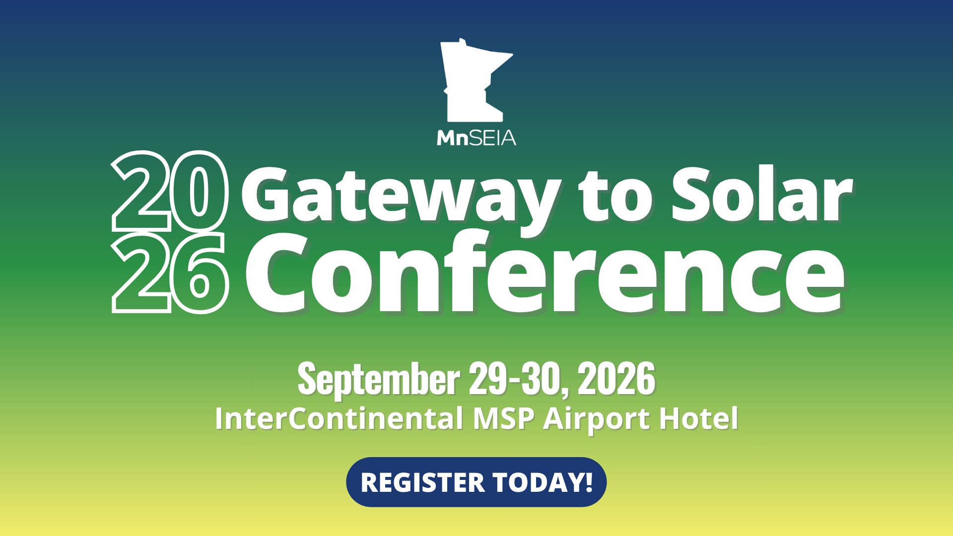 2026 MnSEIA Gateway to Solar Conference