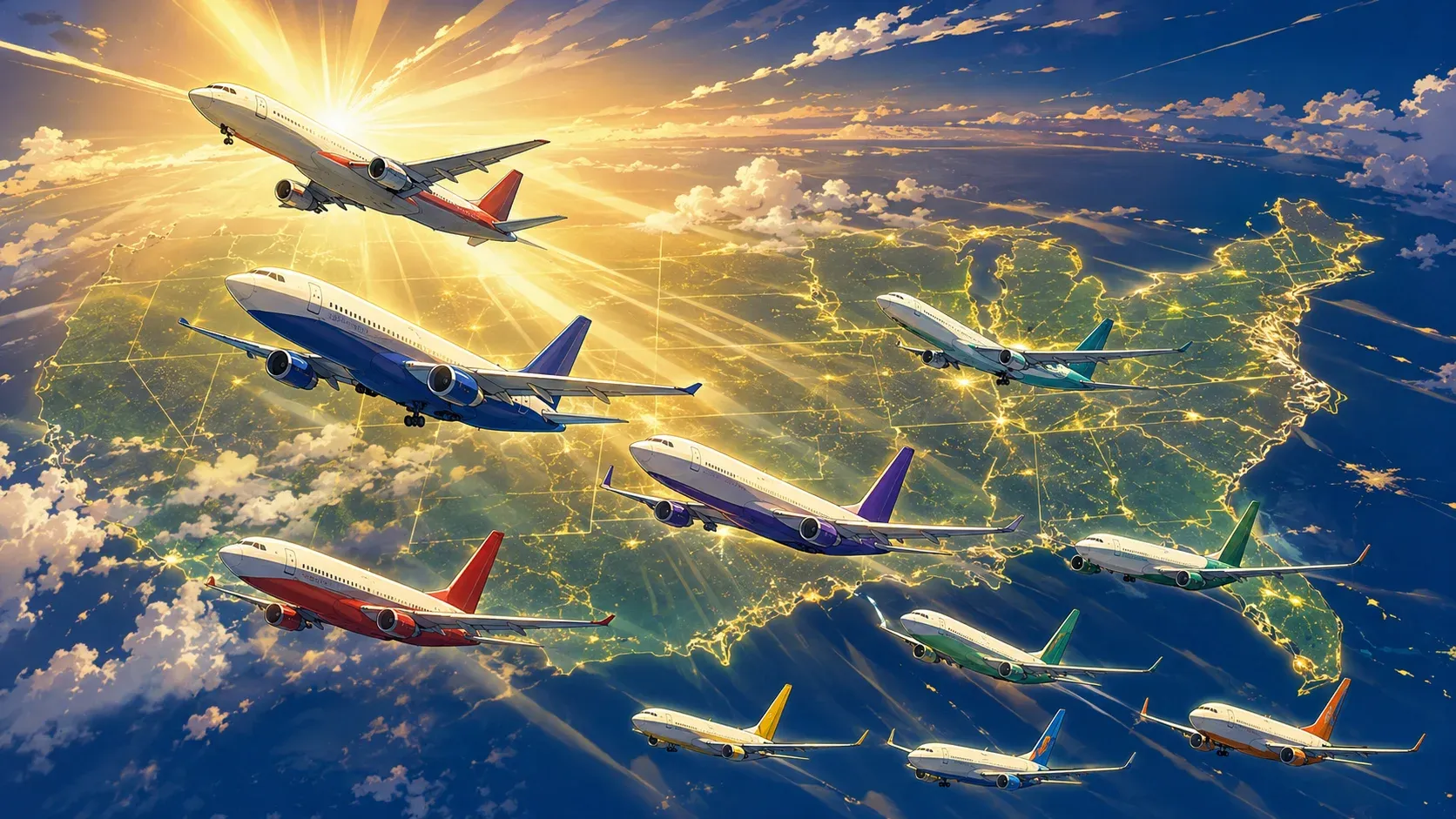 Airlines Face $8B Fuel Cost Penalty from Rerouting